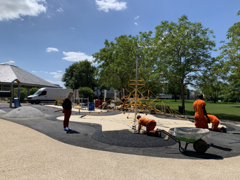 Site Equip Aire De Jeux Plein Air Marne La Vallee Sol Amortissant 11