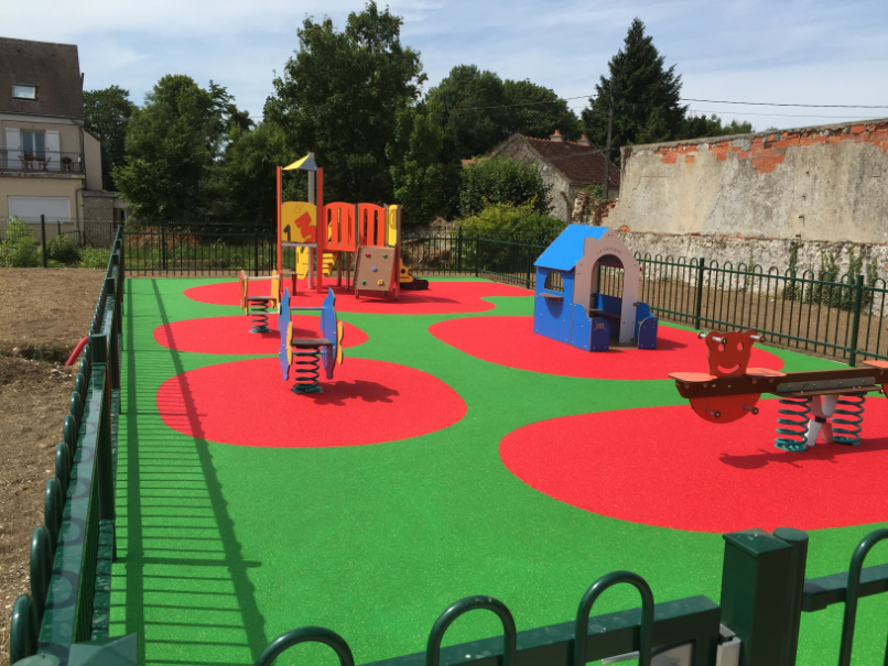Site Equip Aire De Jeux Plein Air Marne La Vallee Sol Amortissant 25