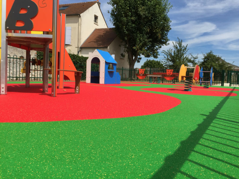 Site Equip Aire De Jeux Plein Air Marne La Vallee Sol Amortissant 28