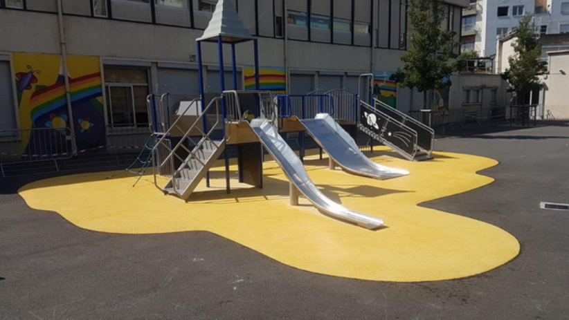 Site Equip Aire De Jeux Plein Air Marne La Vallee Sol Amortissant 46