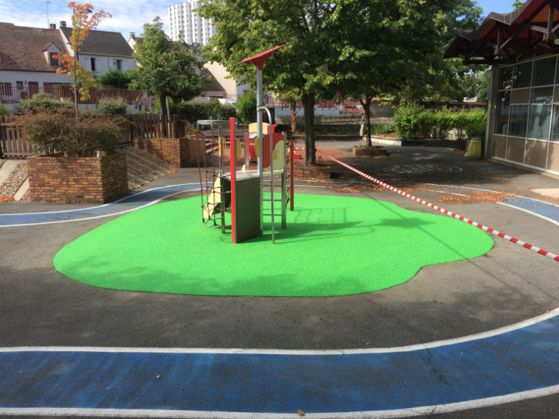 Site Equip Aire De Jeux Plein Air Marne La Vallee Sol Amortissant 48